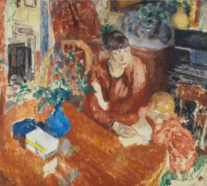 Education by Rik Wouters Oil Painting