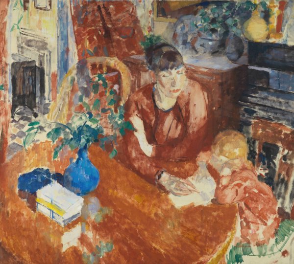 Education  by Rik Wouters - Hand-Painted Oil Painting Reproduction