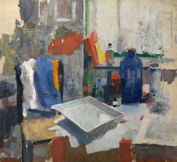 Main Product Photo of Etching Table  Painting by Rik Wouters