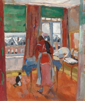 Ironing by Rik Wouters Oil Painting