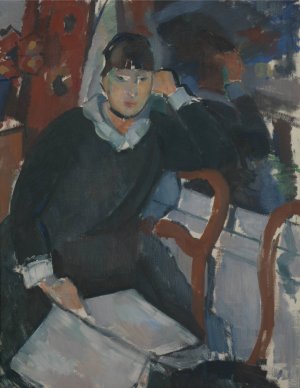 Seated Woman at the Window by Rik Wouters Oil Painting