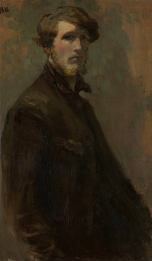 Self Portrait by Rik Wouters Oil Painting