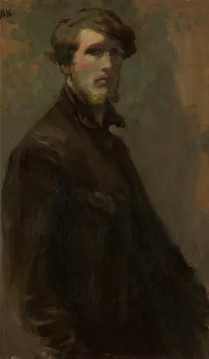 Self Portrait by Rik Wouters Oil Painting