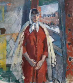 Woman at the Window by Rik Wouters Oil Painting