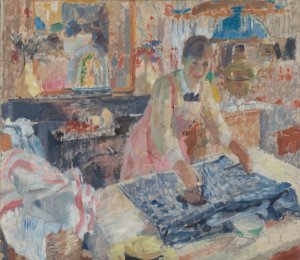 Woman Ironing by Rik Wouters Oil Painting