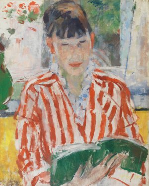 Woman Reading by Rik Wouters Oil Painting
