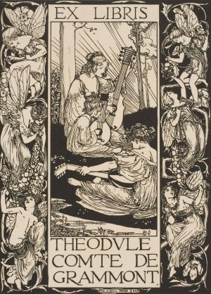 Theodule, Count of Grammont by Robert Anning Bell Oil Painting