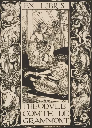 Theodule, Count of Grammont by Robert Anning Bell Oil Painting