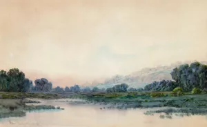 Smoke from the City by Robert Burns Wilson Oil Painting