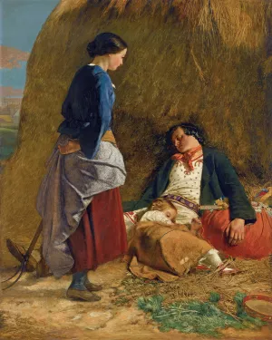 Weary Life by Robert Carrick Oil Painting