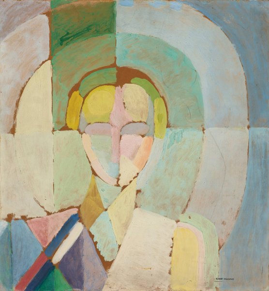 Main Product Photo of Portrait De Madame Heim  Painting by Robert Delaunay