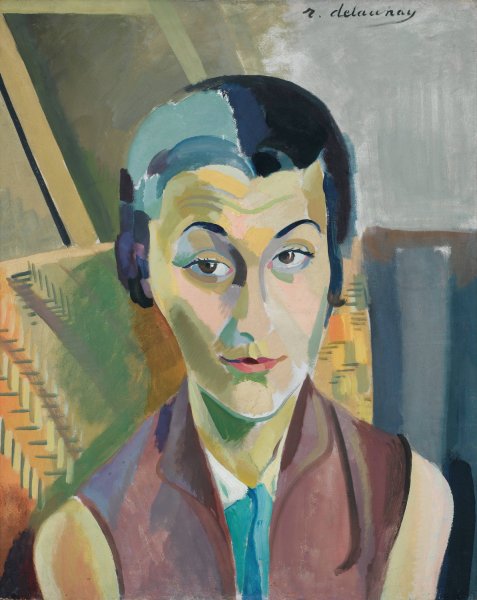 Main Product Photo of Portrait De Maria Lani  Painting by Robert Delaunay