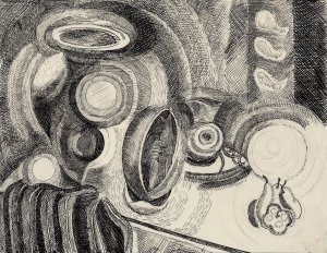 Portuguese Still Life by Robert Delaunay Oil Painting