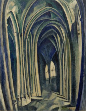 Saint-Severin No. 3 by Robert Delaunay Oil Painting