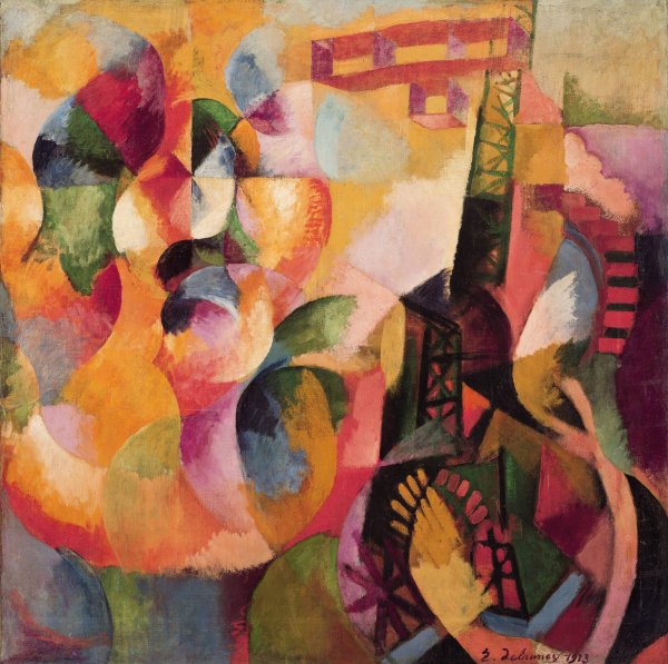 Main Product Photo of Soleil, tour, aeroplane  Painting by Robert Delaunay