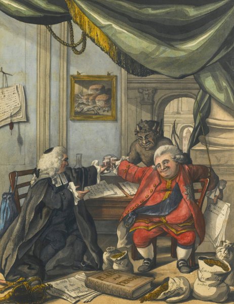 In Place by Robert Dighton - Hand-Painted Oil Painting Reproduction