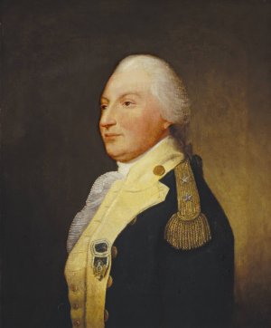 General William Smallwood by Robert Edge Pine Oil Painting
