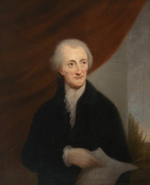 George Read by Robert Edge Pine Oil Painting