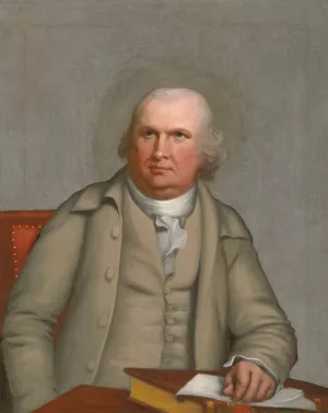 Robert Morris by Robert Edge Pine Oil Painting