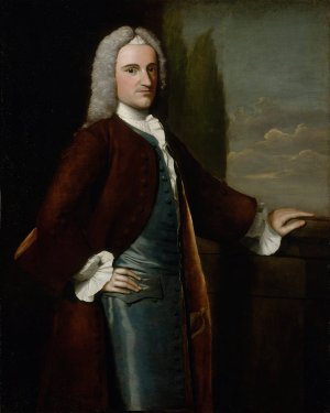 Thomas Hopkinson by Robert Feke Oil Painting