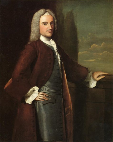 Thomas Hopkinson by Robert Feke - Hand-Painted Oil Painting Reproduction