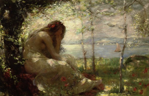 Dreaming by Robert Fowler - Hand-Painted Oil Painting Reproduction
