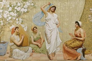 The Dance of Salome by Robert Fowler Oil Painting