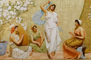 The Dance of Salome painting by Robert Fowler