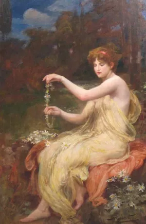 The Necklace by Robert Fowler - Oil Painting Reproduction