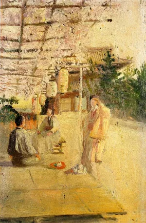 Japanese Tea Party painting by Robert Frederick Blum