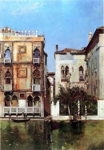 Main Product Photo of La Ca d\'Oro, Venice Painting by Robert Frederick Blum