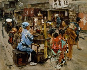 The Ameya by Robert Frederick Blum Oil Painting