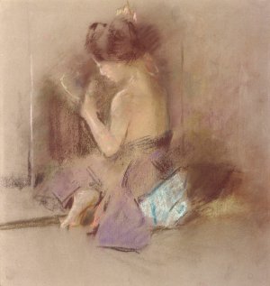 The Toilet by Robert Frederick Blum Oil Painting