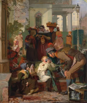 Refreshing the Weary by Robert Hannah Oil Painting