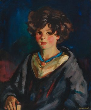 Annie Beg by Robert Henri Oil Painting