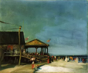 At Far Rockaway by Robert Henri Oil Painting