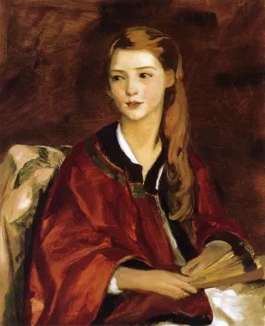 Beagrice Whittaker Oil painting by Robert Henri