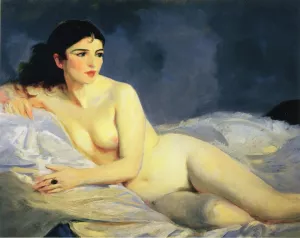 Betalo, Nude Oil painting by Robert Henri