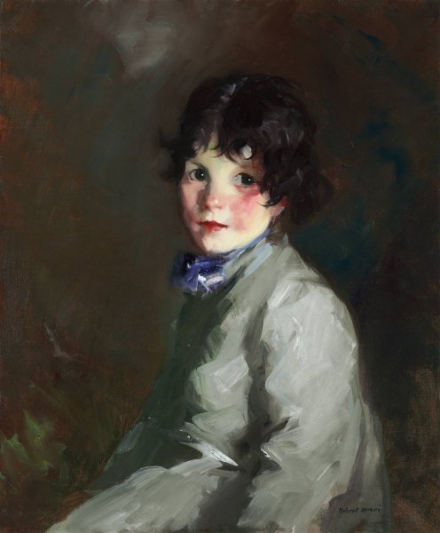 Catharine  by Robert Henri - Hand-Painted Oil Painting Reproduction
