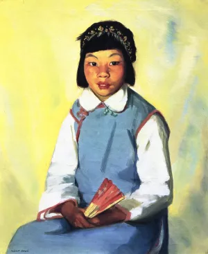 Chow Choy by Robert Henri - Oil Painting Reproduction
