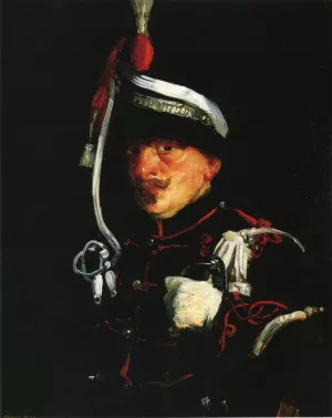 Dutch Soldier Oil painting by Robert Henri