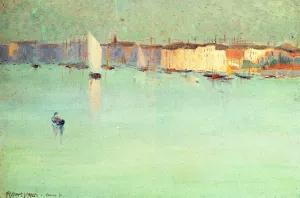 Early Morning, Venice by Robert Henri - Oil Painting Reproduction