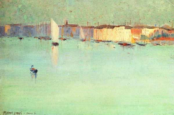 Main Product Photo of Early Morning, Venice Painting by Robert Henri