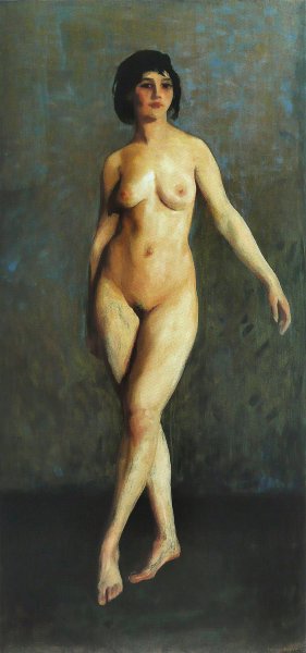 Figure in Motion by Robert Henri Oil Painting