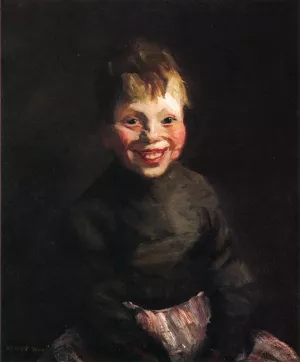Fisherman's Daughter by Robert Henri - Oil Painting Reproduction