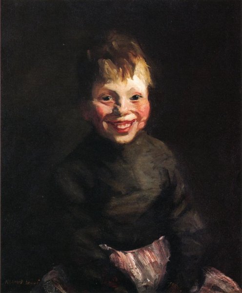 Fisherman's Daughter by Robert Henri - Hand-Painted Oil Painting Reproduction