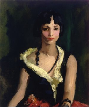 Francisquita Oil painting by Robert Henri