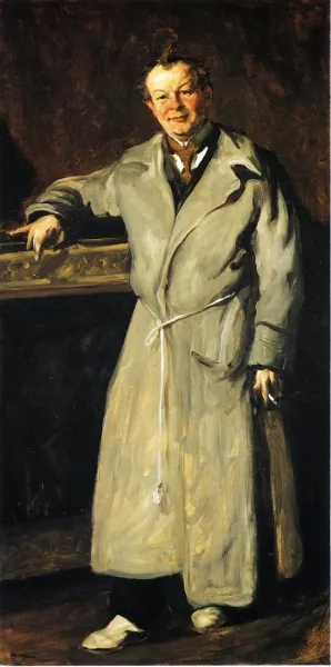 George Luks by Robert Henri Oil Painting
