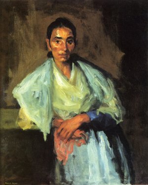 Gypsy Oil painting by Robert Henri