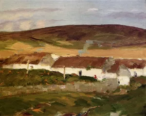 Irish Cottage by Robert Henri - Oil Painting Reproduction